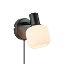 Wandarmatuur MILFORD MINI E14 IP20, zwart 