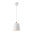 Pendelarmatuur GASTON E27 IP20, wit dimbaar