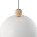 Nordlux Pendelarmatuur GASTON E27 IP20, wit dimbaar