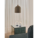 Nordlux Pendelarmatuur GASTON E27 IP20, lichtbruin dimbaar