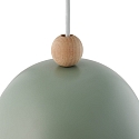 Nordlux Pendelarmatuur GASTON E27 IP20, groen dimbaar