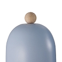 Wandarmatuur GASTON E27 IP20, blauw 