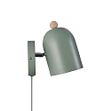 Nordlux Wandarmatuur GASTON E27 IP20, groen 