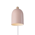 Nordlux Wandarmatuur GASTON E27 IP20, lichtroze 