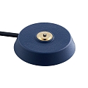 Nordlux Tafellamp op batterijen ELLEN TO-GO zonder Lader, met IP Oplaadstation IP44, blauw, mat dimbaar