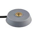 Nordlux Tafellamp op batterijen ELLEN TO-GO zonder Lader, met IP Oplaadstation IP44, grijs, mat dimbaar