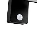 Nordlux Wandlamp op zonne-energie JUSTINA met sensor IP44, zwart 