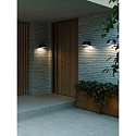 Nordlux wall luminaire CLARSO E27 IP44, black dimmable