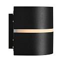 Nordlux wall luminaire SIBELIS UP/DOWN E27 IP44, black dimmable