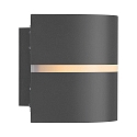 Nordlux wall luminaire SIBELIS UP/DOWN E27 IP44, anthracite dimmable
