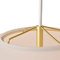 design for the people by Nordlux Pendelarmatuur NAVONE 40 E27 IP20, wit dimbaar