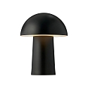 design for the people by Nordlux Tafellamp op batterijen FAYE IP20, zwart dimbaar