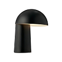 design for the people by Nordlux Tafellamp op batterijen FAYE IP20, zwart dimbaar