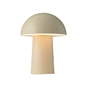 design for the people by Nordlux Tafellamp op batterijen FAYE IP20, beige dimbaar