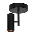 Nordlux spot JEROME GU10 IP20, black dimmable
