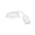 Inbouwarmatuur MONOLO set van 1 IP20, wit dimbaar 4,8W 70 | 230 | 450lm 3000K 36� 36� CRI 80