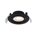 Inbouwarmatuur MONOLO set van 1 IP20, zwart dimbaar 4,8W 70 | 230 | 450lm 3000K 36� 36� CRI 80