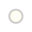 Nordlux Inbouwarmatuur OLEA set van 3 IP65 | IP20, wit  4,4W 345lm 2700K 110� 110� CRI 90