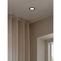Inbouwarmatuur OLEA set van 3 IP65 | IP20, zwart  4,4W 345lm 2700K 110� 110� CRI 90