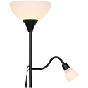 Nordlux floor lamp LAURIA  E27, E14 IP20, black 