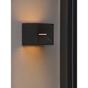Nordlux outdoor wall luminaire RIVO IP54, black 
