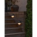 Nordlux outdoor wall luminaire SCORPIUS MAXI round E14 IP44, black dimmable