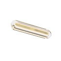Nordlux wall luminaire CAVARA IP44, brass dimmable