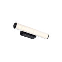 Nordlux Wandarmatuur VIRELLE 32 IP44, zwart dimbaar