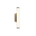wall luminaire VIRELLE 32 IP44, brass dimmable