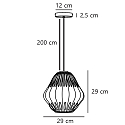 Nordlux Pendelarmatuur MALUCA E27 IP20, wit dimbaar