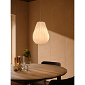 Nordlux Pendelarmatuur SALLINO E27 IP20, wit dimbaar
