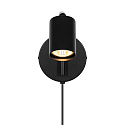 Nordlux wall luminaire EXPLORE LONG GU10 IP20, black 