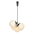 Nordlux pendant luminaire LILLY 5 flames E14 IP20, black dimmable