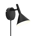 wall luminaire KELVIS GU10 IP20, black 