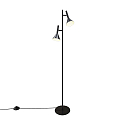 floor lamp KELVIS GU10 IP20, black 