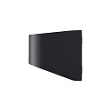 solar wall luminaire MARCELLIO with sensor IP54, black 