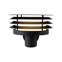 Nordlux outdoor wall luminaire CIRELLA E27 IP54, seaside black dimmable
