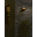 Nordlux outdoor wall luminaire CIRELLA E27 IP54, seaside black dimmable