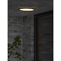 Nordlux Plafondarmatuur OJA 29 rond IP54, zwart 