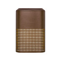Nordlux outdoor wall luminaire SIDARA E27 IP54, seaside metallic brown dimmable