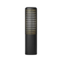Nordlux bollard lamp SIDARA 45 E27 IP44, seaside black dimmable