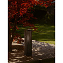 Nordlux bollard lamp SIDARA 45 E27 IP44, seaside black dimmable