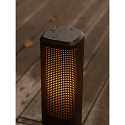 Nordlux bollard lamp SIDARA 45 E27 IP44, seaside black dimmable