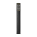 Nordlux bollard lamp SIDARA 95 E27 IP44, seaside black dimmable