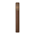 Nordlux bollard lamp SIDARA 95 E27 IP44, seaside metallic brown dimmable