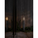 bollard lamp SIDARA 95 E27 IP44, seaside anthracite dimmable