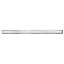 Armatuur voor vochtige ruimten WORKS IP65 1-vlams, lang, schakelbaar G13 IP65, grijs 