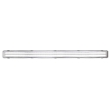 Armatuur voor vochtige ruimten WORKS IP65 2-vlams, lang, schakelbaar G13 IP65, grijs 