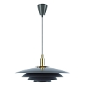 Pendelarmatuur BRETAGNE 38 G9 IP20, grijs dimbaar