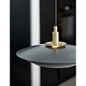 Pendelarmatuur BRETAGNE 38 G9 IP20, grijs dimbaar